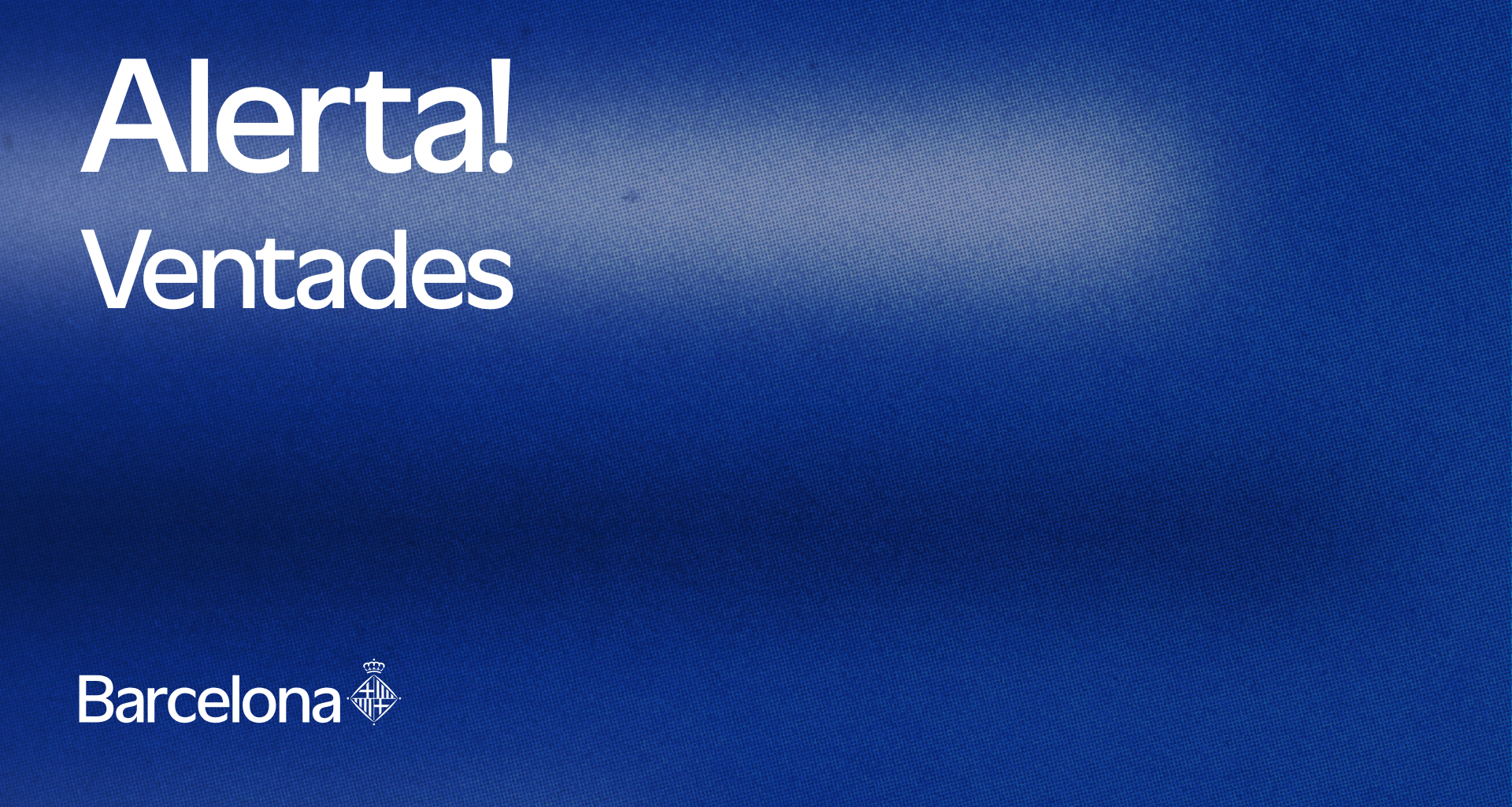 Activada la alerta por fuertes vientos | Guardia Urbana de Barcelona