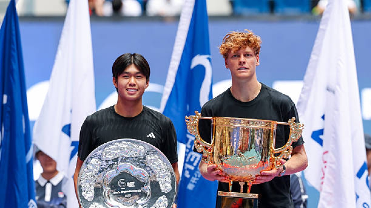 El alivio de Tien al saber que será cabeza de serie en el Open de Australia: "Significa que no tendré que enfrentarme a Sinner en la primera ronda". Foto: Gettyimages