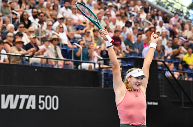 Mirra Andreeva, campeona en Adelaida. Fuente: Getty