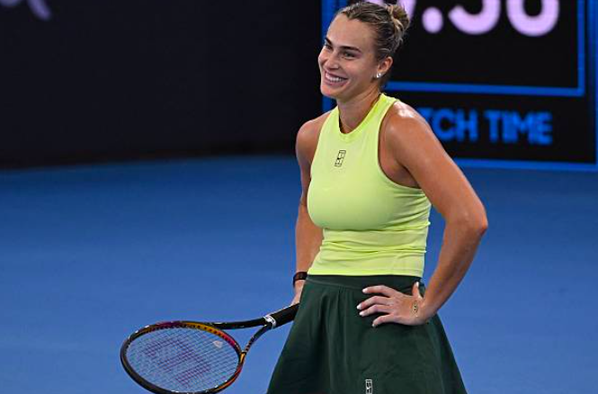Aryna Sabalenka avanza a cuartos de Brisbane. Fuente: Getty