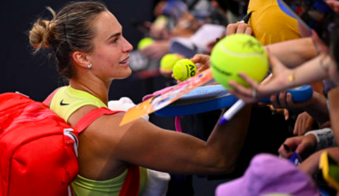 Sabalenka explica su ‘rutina’ en vacaciones: “Suelo volver con seis kilos de más”. Fuente: Getty
