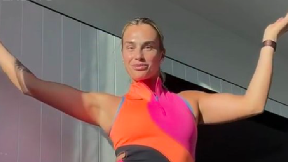 Sabalenka presenta su vestido para el Open de Australia 2026. Fuente: IG