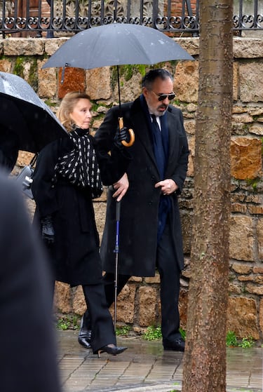 Jaime de Marichalar llega a la catedral Ortodoxa Griega de San Andrés y San Demetrio para asistir al responso por Su Alteza Real la Princesa Doña Irene de Grecia.