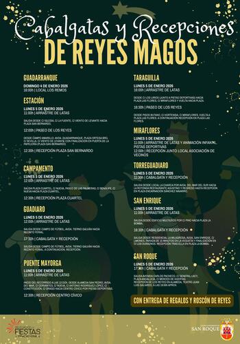 Recepciones, arrastres de latas y cabalgatas por todo el municipio