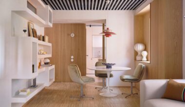 Esta casa de 68 m2 en el barrio madrileño de Prosperidad muestra cómo sacarle el máximo partido a un piso de toldo verde