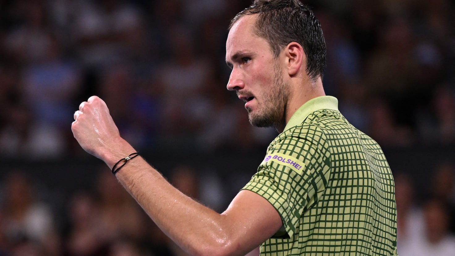 Medvedev vuelve a la final de Brisbane siete años después