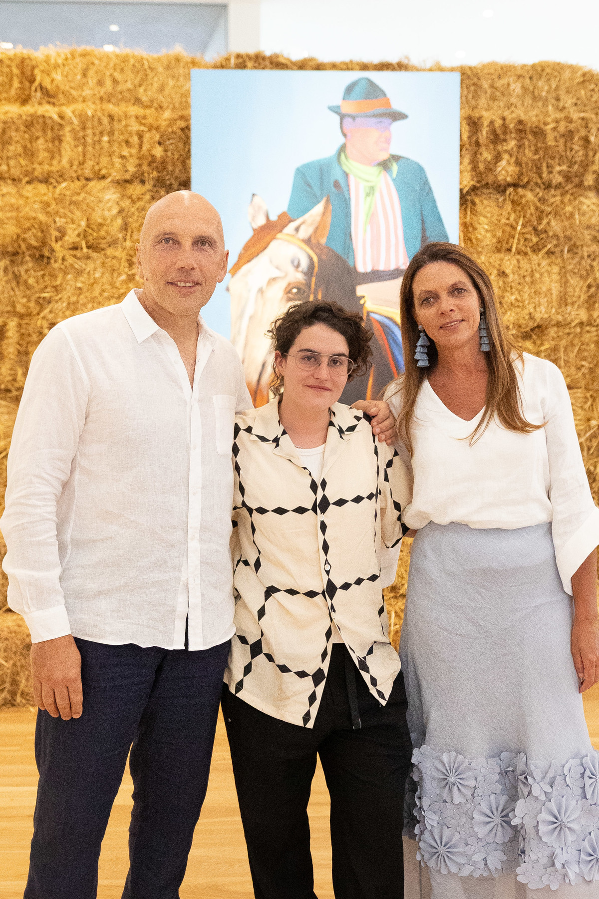 Pablo Monsuarez, Ana Segovia y Virginia Cervieri.