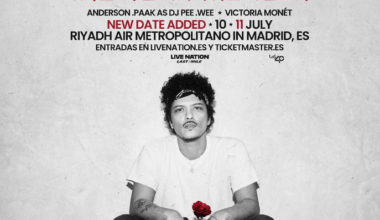 Bruno Mars añade segunda fecha en el Metropolitano – jenesaispop.com