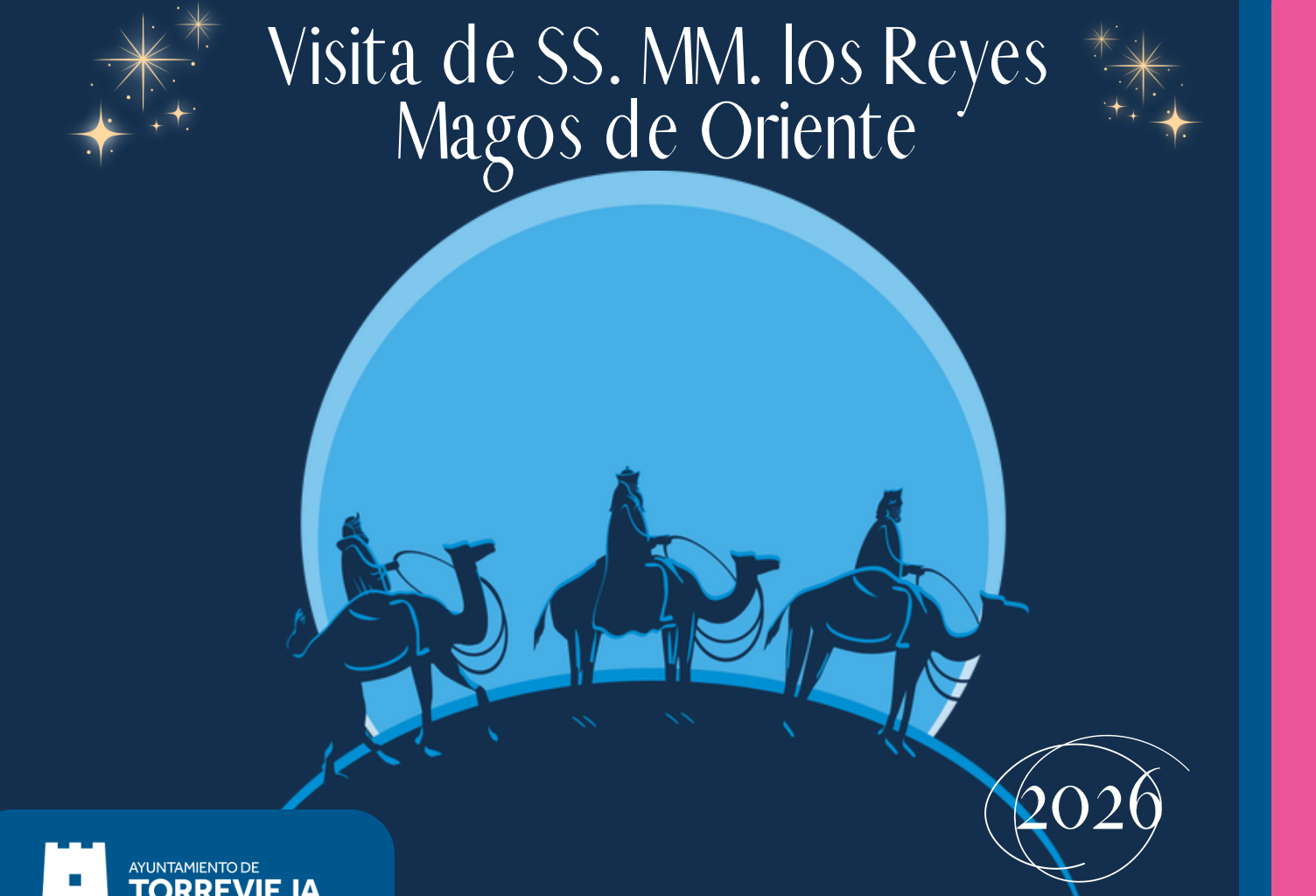 Los Reyes Magos de Oriente llegarán a Torrevieja el próximo lunes, 5 de enero