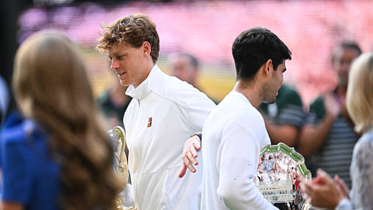 Pat Cash, sobre Alcaraz y Sinner: "Es una carrera de dos caballos y no creo que sea algo saludable". Foto: Gettyimages