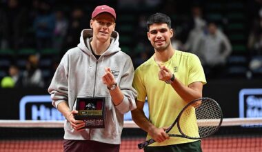 Alcaraz gana a Sinner un amistoso a 22.000 euros el minuto
