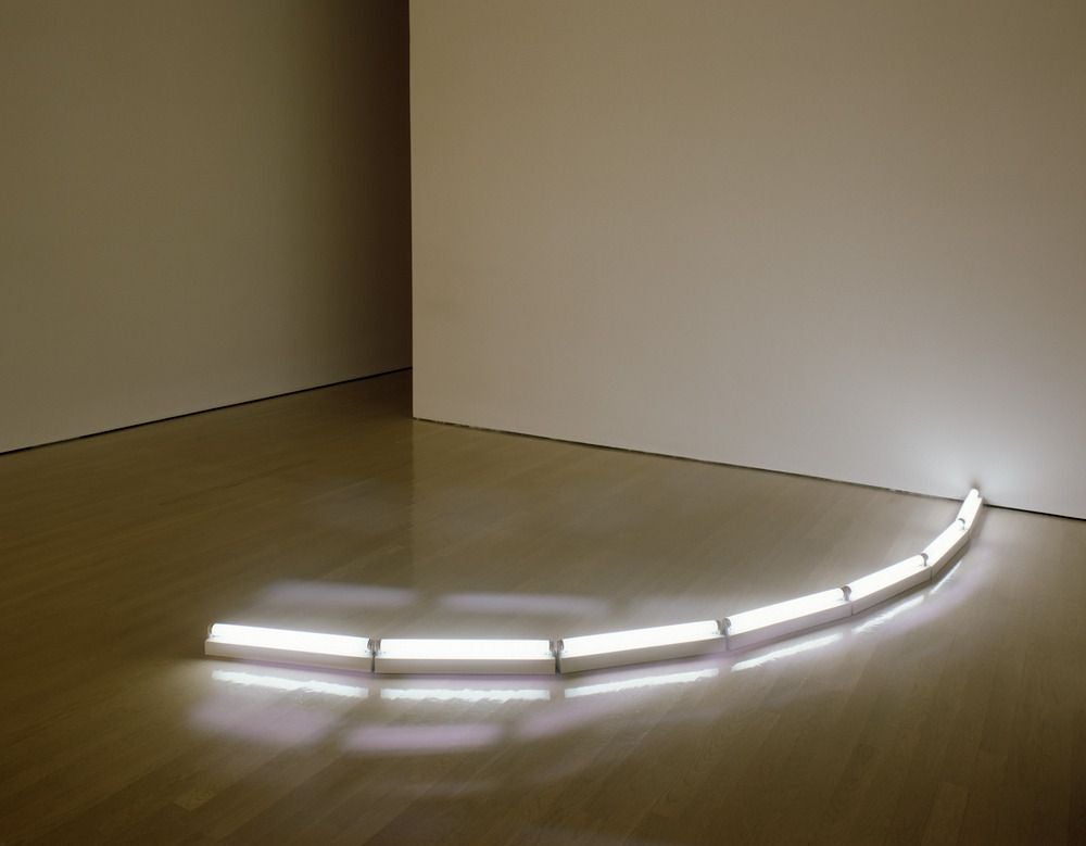 Obra de Dan Flavin.