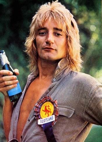 Rod Stewart de joven. (GAB