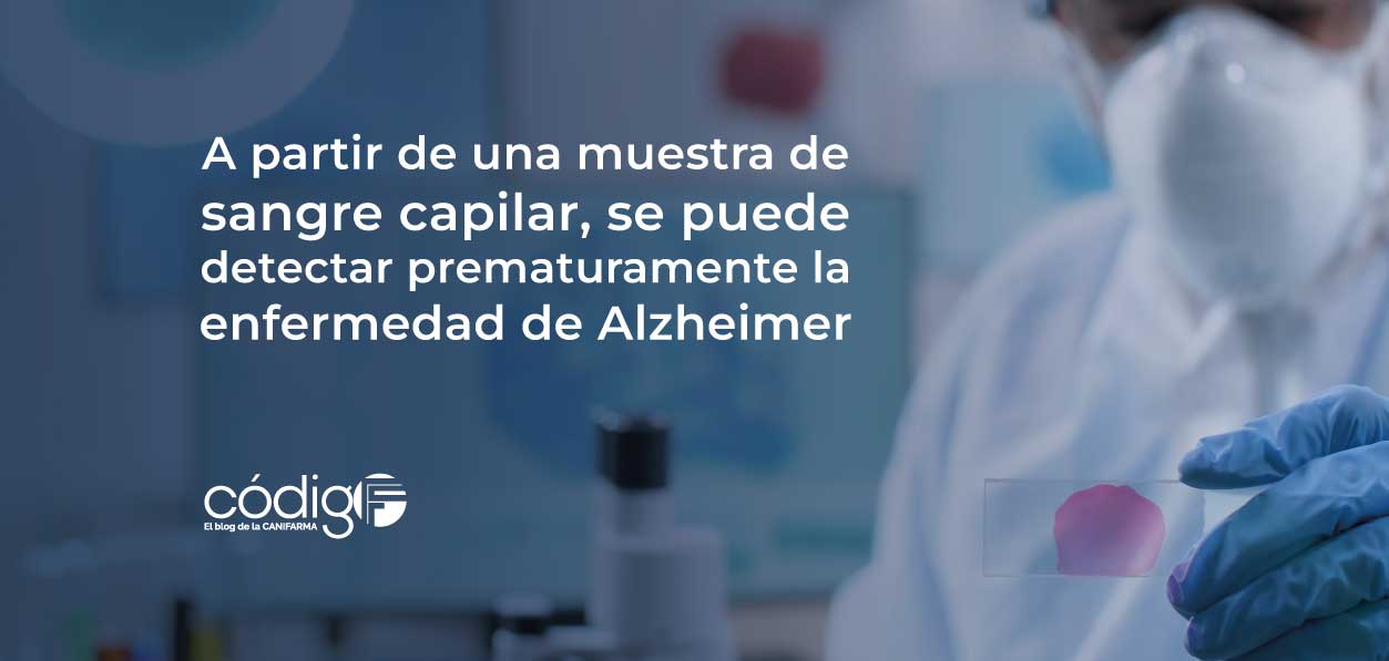A partir de una muestra de sangre capilar, se puede detectar prematuramente la enfermedad de Alzheimer