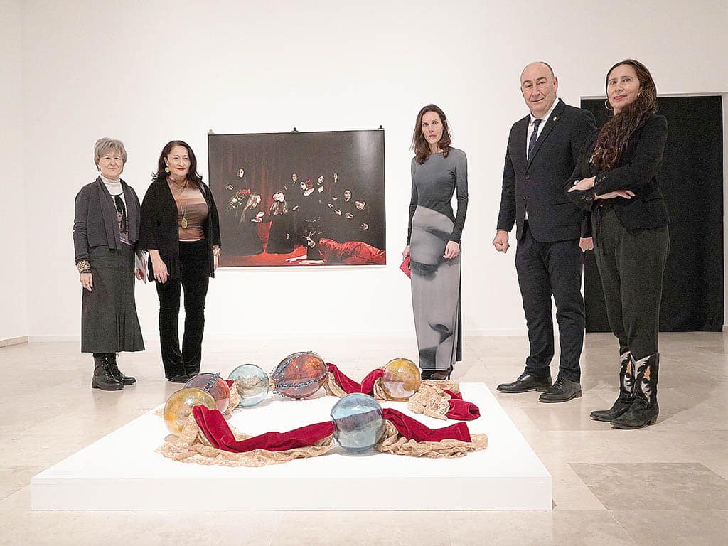 Inauguración de la exposición ‘Ouroboros’ en el Museo 'Esteban Vicente'. / DIPUTACIÓN