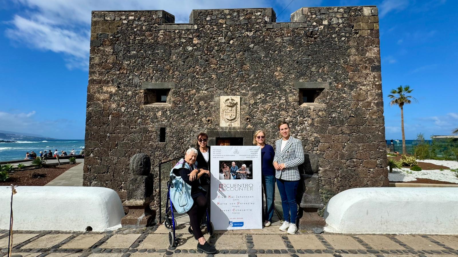 El Castillo de San Felipe acoge la exposición colectiva internacional “Encuentros”