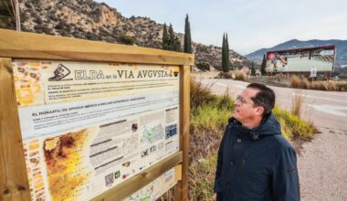 El Ayuntamiento de Elda acondiciona el recorrido de la Vía Augusta en su término municipal para incorporarlo a la oferta turística vinculada a la historia y patrimonio de la ciudad
