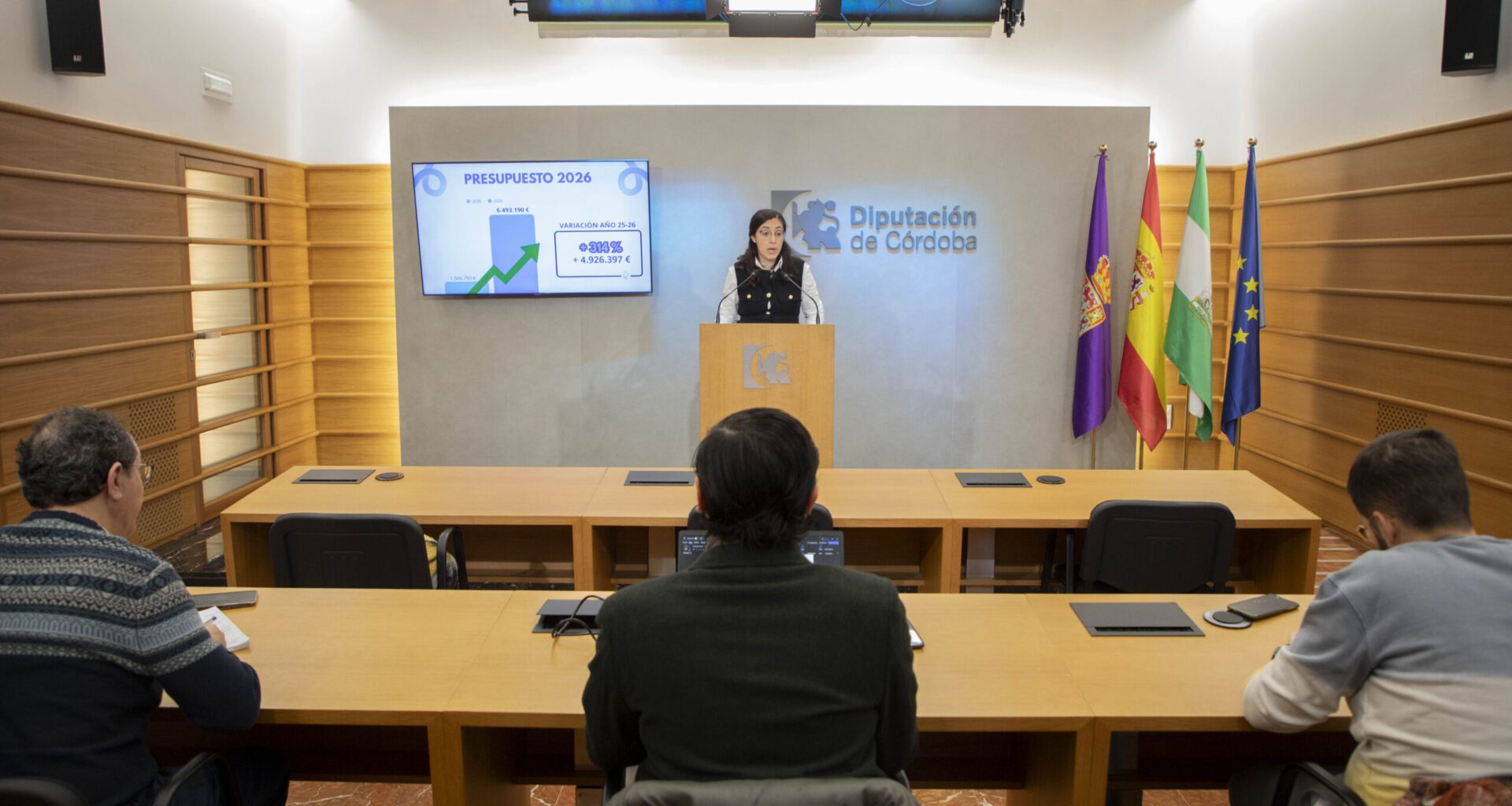 La Diputación de Córdoba contará con una partida de más de 21 millones de euros para Hacienda Local y la financiación de proyectos de Fondos Europeos