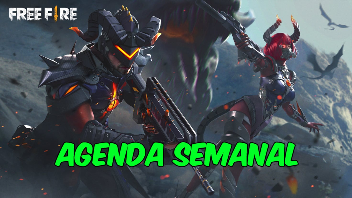Agenda semanal de Free Fire de la primera semana de enero de 2026