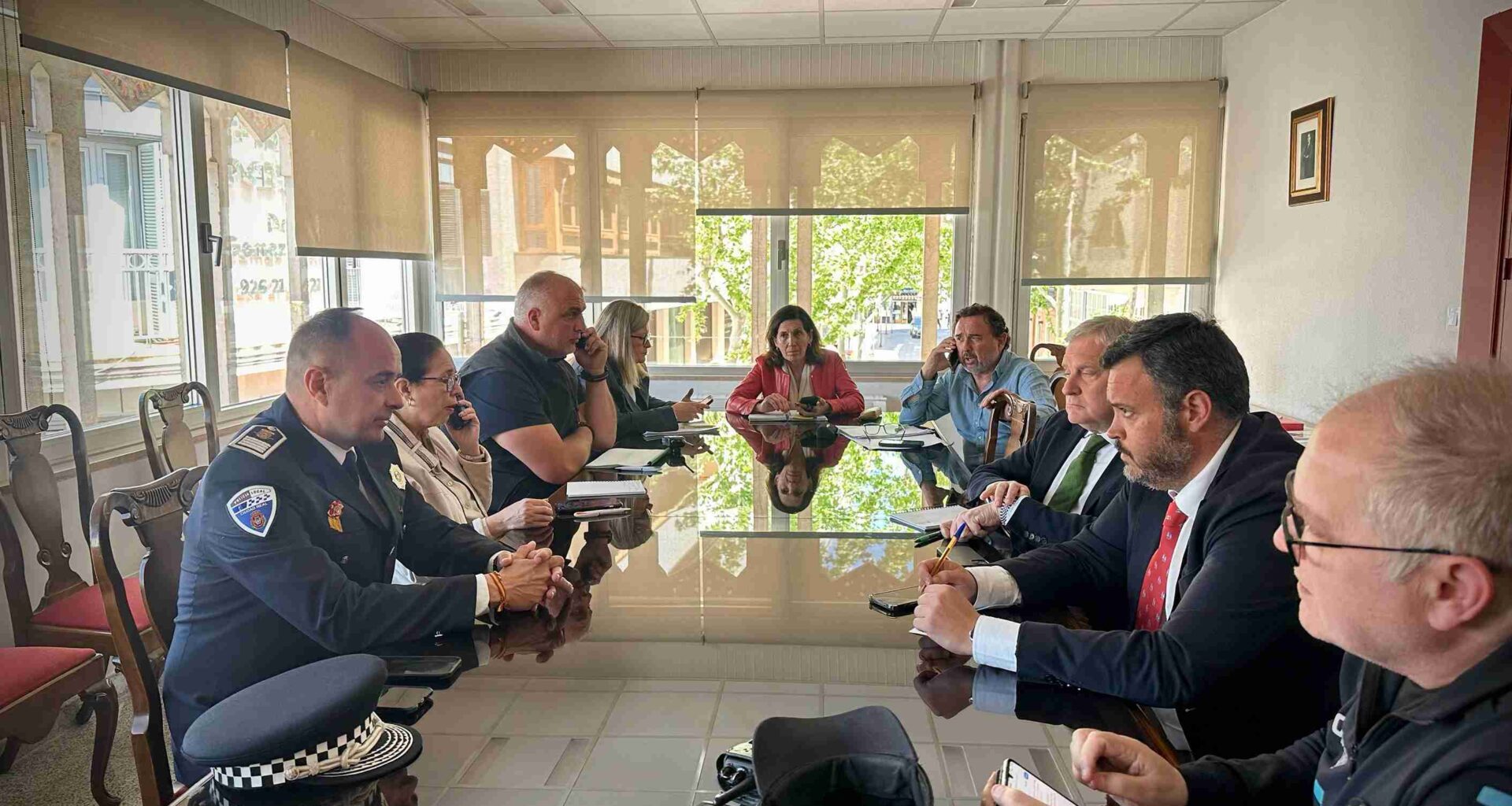 El Ayuntamiento refuerza la coordinación y los protocolos de seguridad ante las próximas celebraciones y la previsión meteorológica adversa