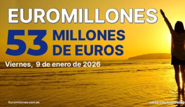 Euromillones: comprobar los resultados del sorteo de hoy, viernes 9 de enero