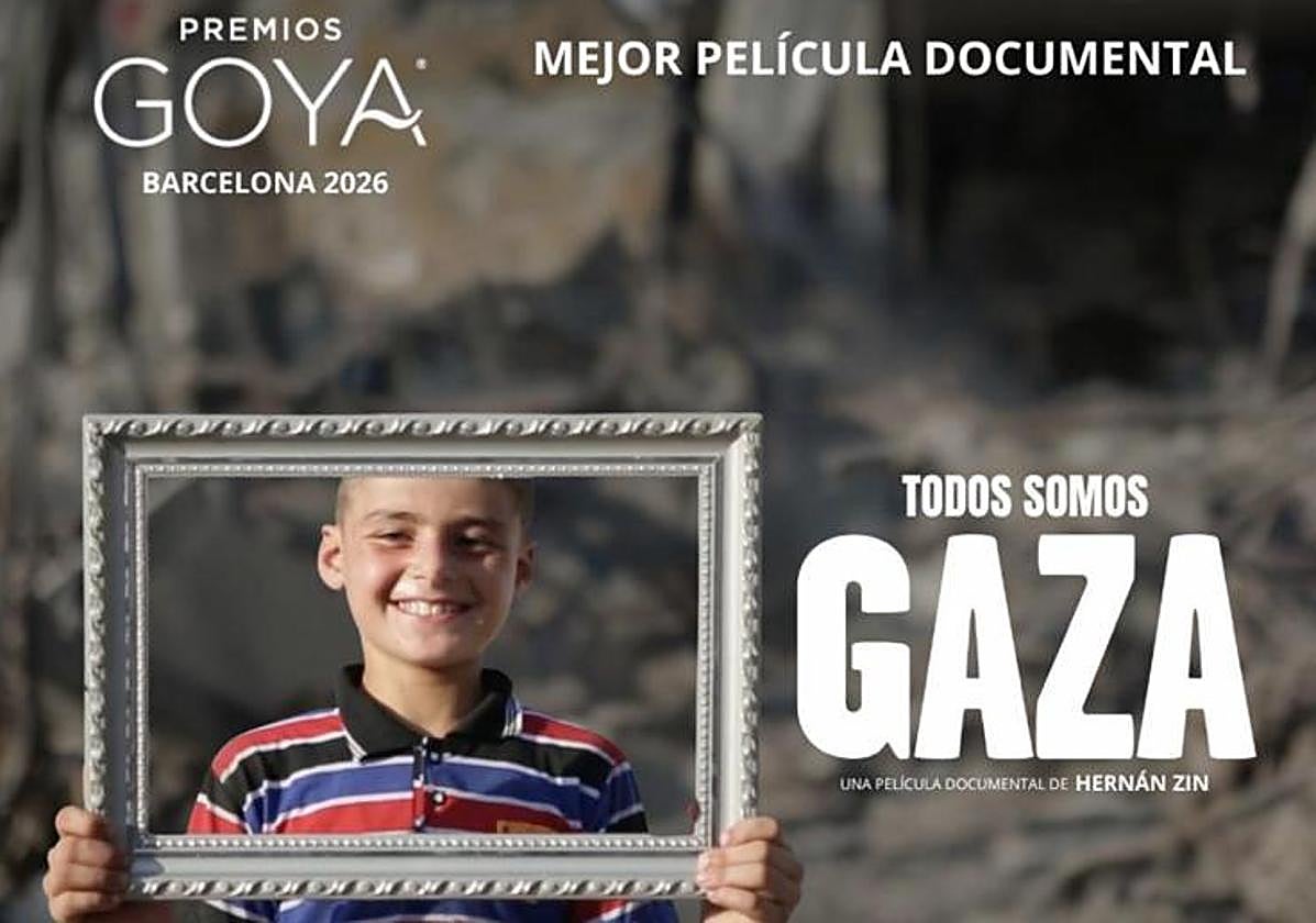 'Todos somos Gaza', nominada al Goya a mejor película documental