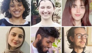 Presos políticos de Palestine Action. Foto: vía Al Jazeera