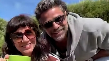 Griselda Siciliani y Luciano Castro