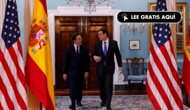 Albares mantiene un primer contacto con Marco Rubio tras la operación en Venezuela