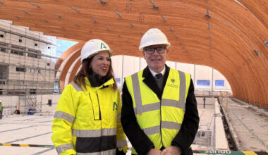 Las obras de la piscina universitaria de Fuentenueva estarán terminadas en el mes de marzo