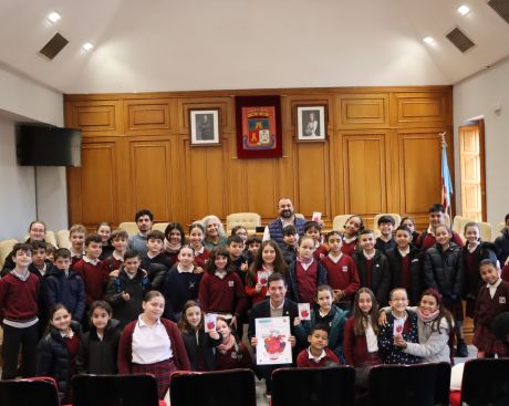 El Colegio Natividad de Nuestra Señora invita al alcalde de Burjassot, Rafa García, a participar en su jornada de Sang Valentí Diocesà