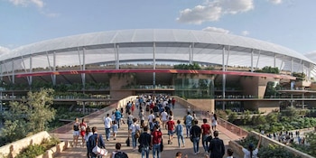 El estadio olímpico de Brisbane