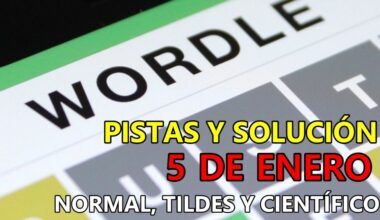 Wordle en español y tildes para el reto de hoy 5 de enero: pistas y solución