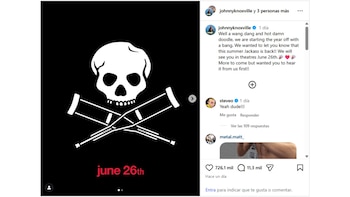 Johnny Knoxville anunció junto a