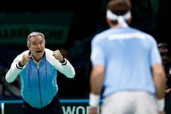 El capitán argentino, Javier Frana,