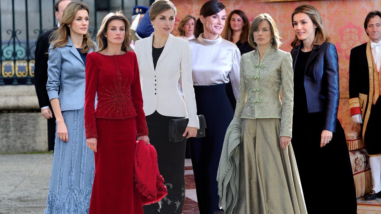 Todos los looks de Letizia Ortiz en la Pascua Militar (o la fiesta menos ‘Letizia’)