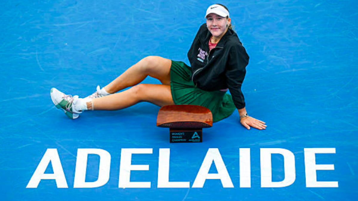 Andreeva, tras su último título: “Creo que me estoy haciendo mayor”. Fuente: Getty