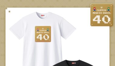 My Nintendo Store añade estas camisetas del 40º aniversario de Super Mario a su web europea