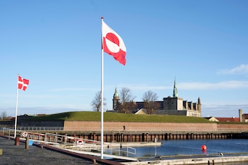 Las banderas de Groenlandia y