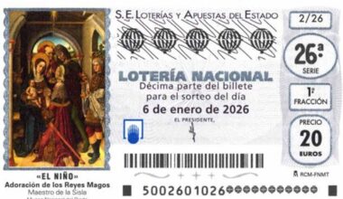 Comprobar Lotería del Niño 2026: resultados del Sorteo Extraordinario de hoy, martes 6 de enero