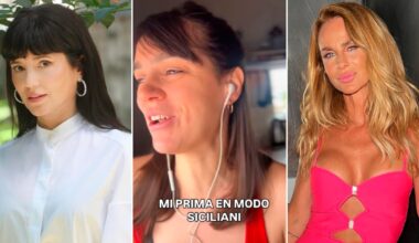 La reacción de Sabrina Rojas a una parodia viral de Griselda Siciliani luego del audio que se filtró de Luciano Castro