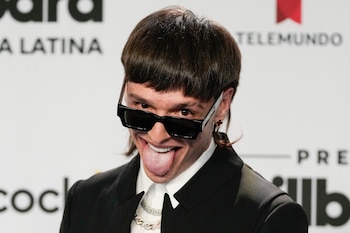 El artista mexicano Peso Pluma