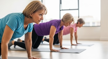 Practicar yoga, taichí o baile