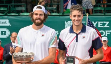 Opelka, ¿el nuevo Isner?: "Tienen algunas similitudes, pero son diferentes en casi todos los aspectos". Foto: Gettyimages