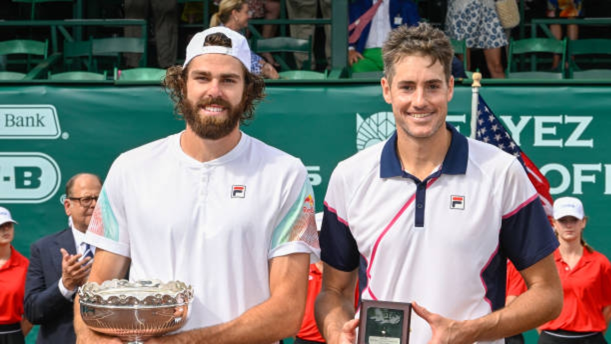 Opelka, ¿el nuevo Isner?: "Tienen algunas similitudes, pero son diferentes en casi todos los aspectos". Foto: Gettyimages