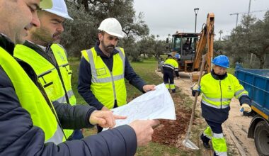 El Ayuntamiento de Dos Hermanas inicia las obras de estabilización de senderos en el Parque Forestal Dehesa Doña María