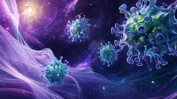 A dosis altas de medicamento,