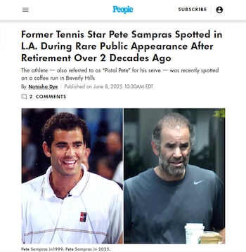 La imagen de Pete Sampras