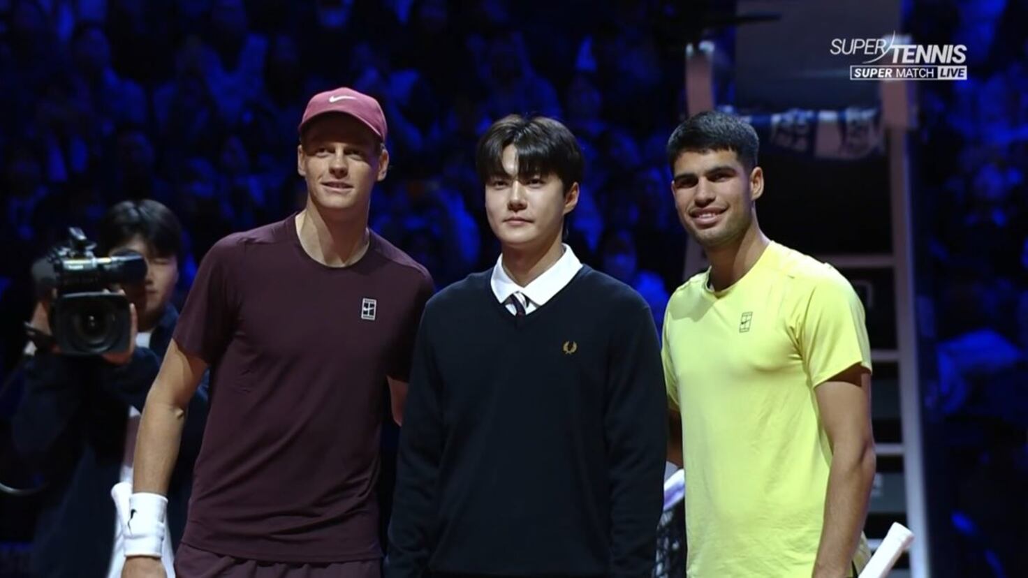 Alcaraz - Sinner, en directo: partido de exhibición en Corea del Sur, hoy en vivo - Diario AS