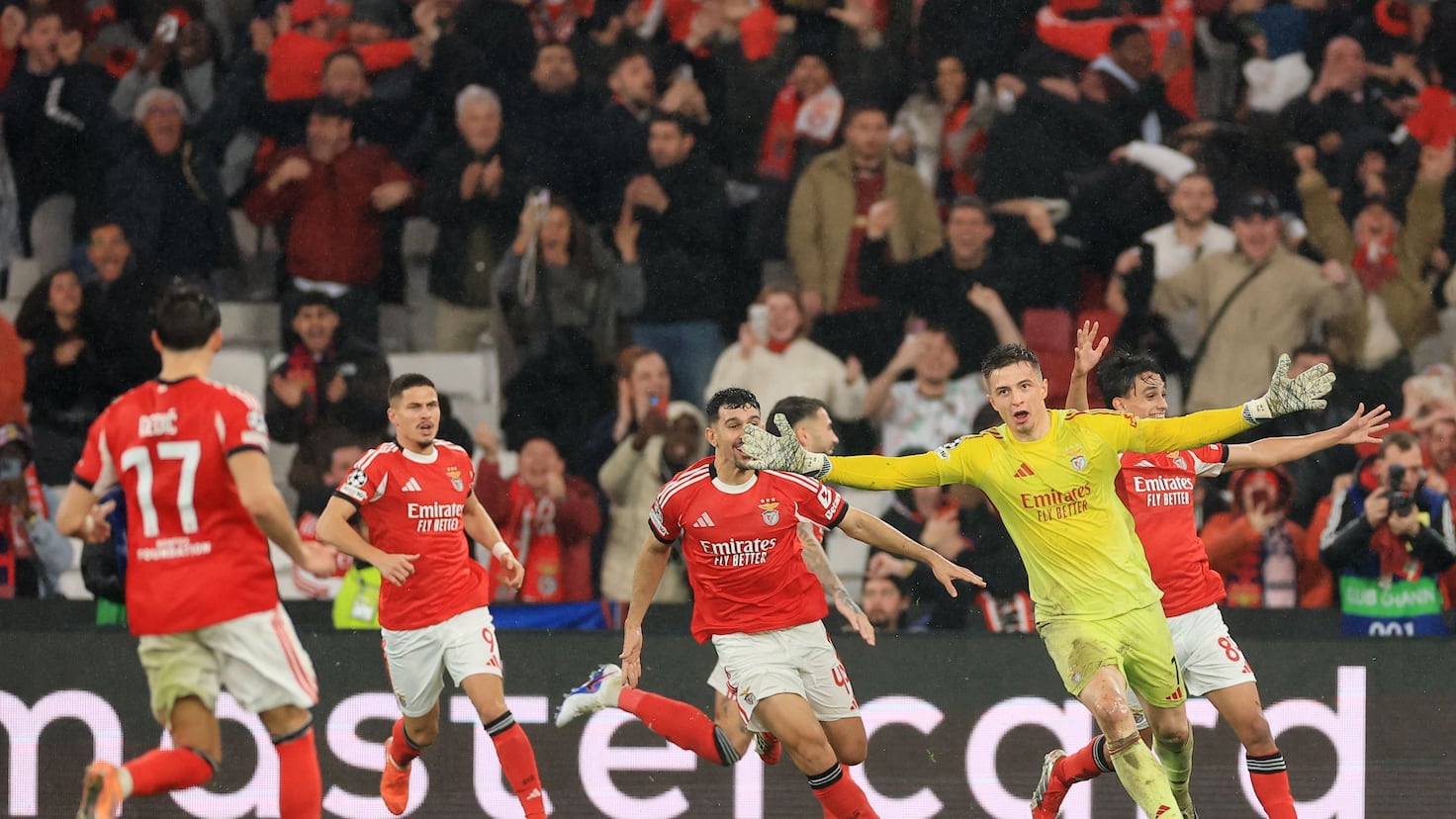 El Benfica espera que el gol de Trubin relance su temporada